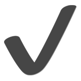 checkmark icon